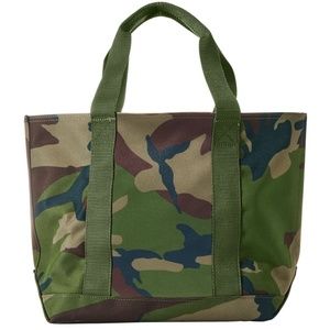 LL Bean Hunter's Tote Bag, Open-Top